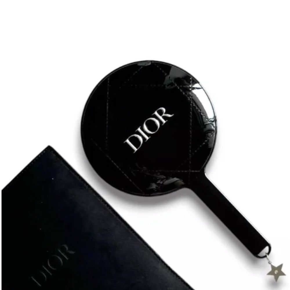 Dior Black Hand Mirror